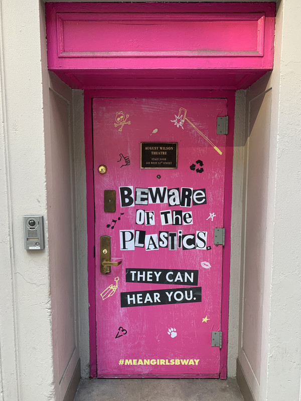 Loading out in progress at the August Wilson