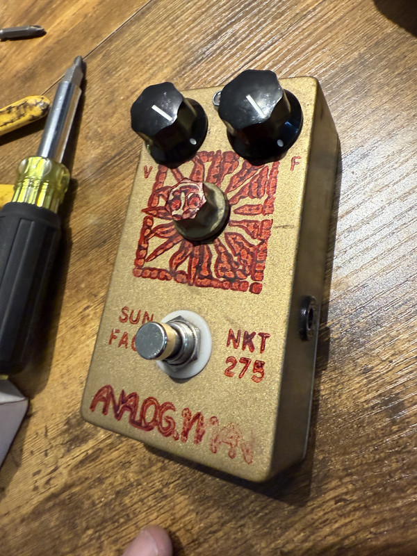 FS - Analogman High Gain White Dot NKT 275 | Guitar Forum - The