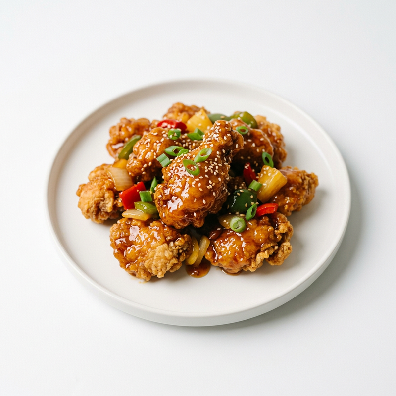 Pollo Con Salsa Agridulce (10 Uds. A 12 Uds. Aprox.)