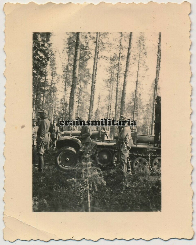 Orig. Foto Gebirgsjäger General Dietl b. KIESTINKI Karelien Russ