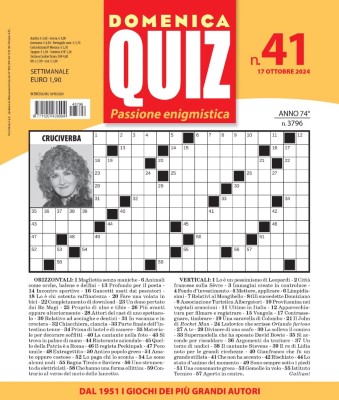 Domenica Quiz N.3796 - 17 Ottobre 2024