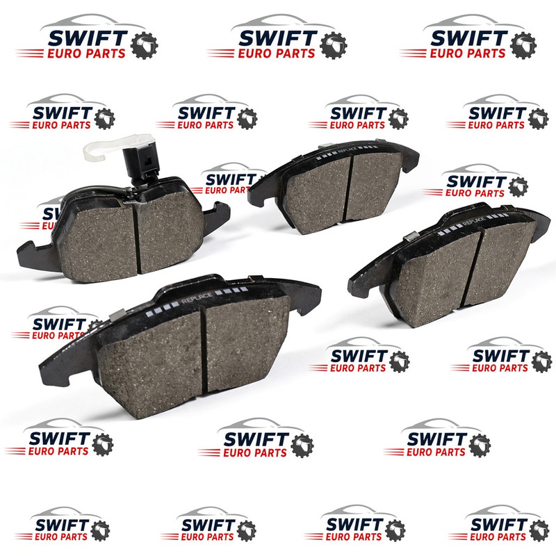 Front Rear Ceramic Brake Pads for Audi A3 Quattro Volkswagen Jetta CC GTI Passat