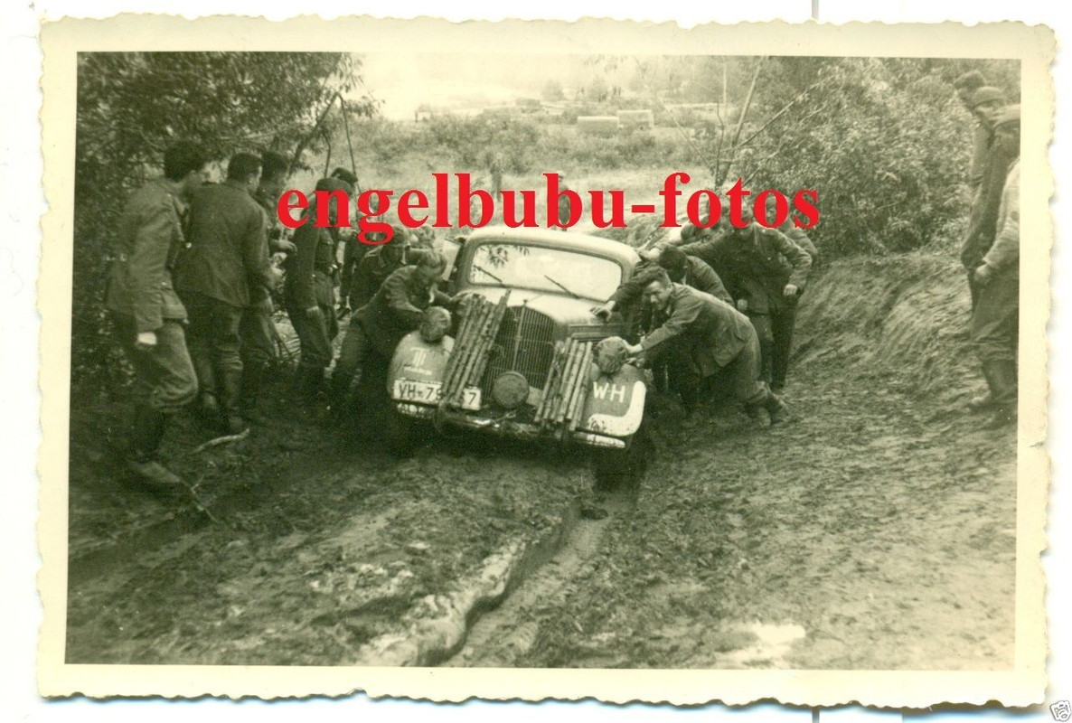 FAHRZEUG - KÜBELWAGEN - Kennzeichen