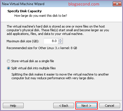 Membuka File VMDK pada VMware