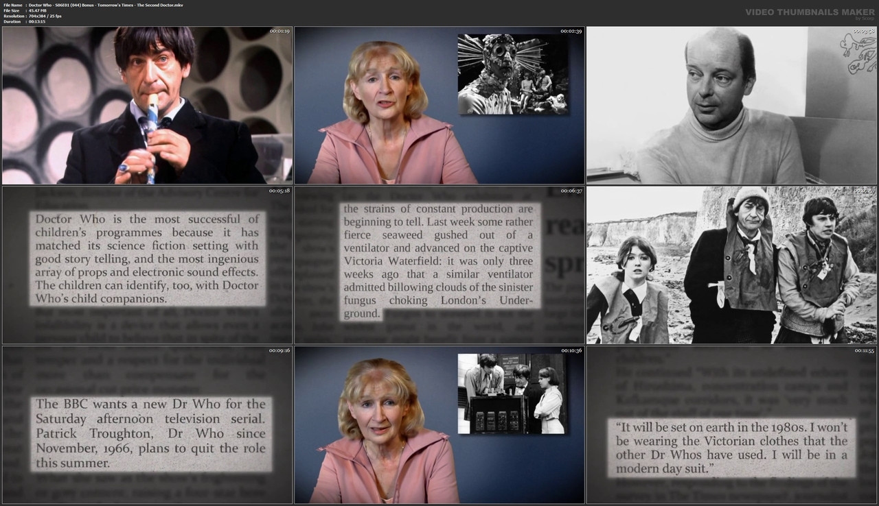 Doctor Who - S06E01 (044) Bonus - Tomorrow's Times - The Second Doctor.mkv