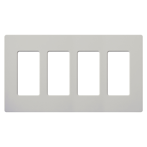 Lutron SC-4 Placa Mural 4 Espacios para Atenuadores y Controles