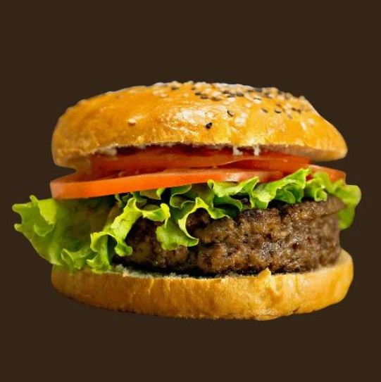 Menú hamburguesa de carne picada