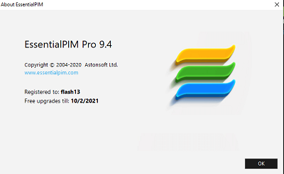 EssentialPIM Pro 9.4 Business Edition 13EP4