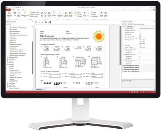 Math Resource Studio 6.2.107.0 Professional