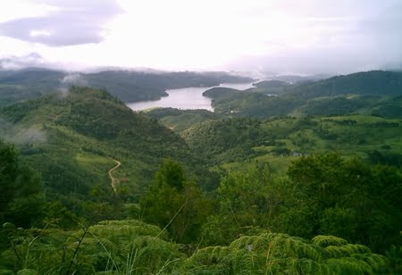 Vista panorâmica do Parque Serra da Baitaca