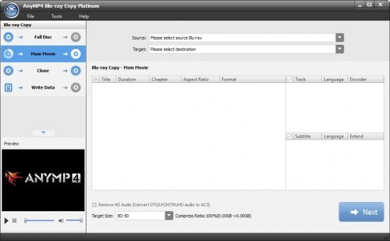 AnyMP4 Blu-ray Copy Platinum 7.3.18 Multilingual