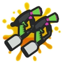 splatoon 5star vdualie badge.