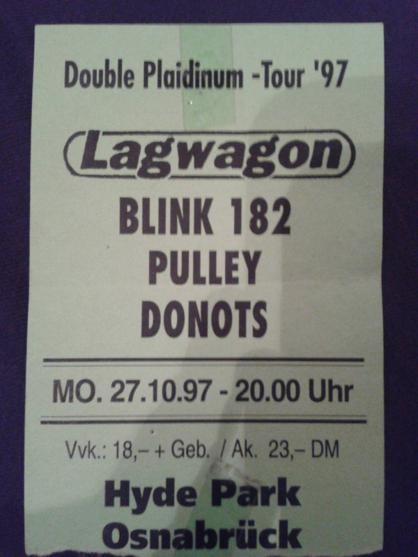 1997-10-27 Osnabrück, Germany - Hyde Park (European Tour '97) - 