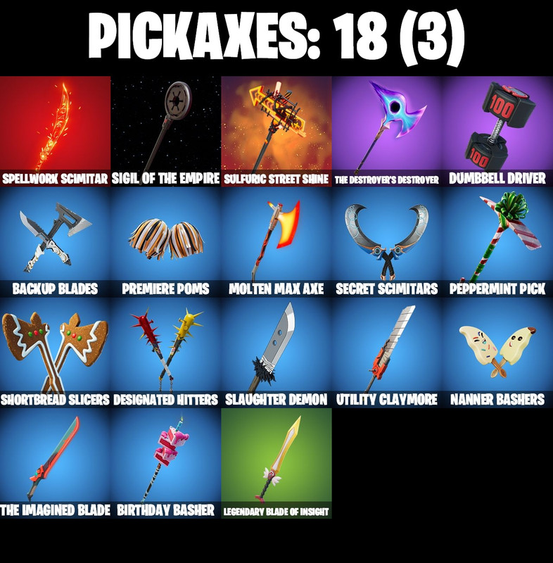 pickaxes comp