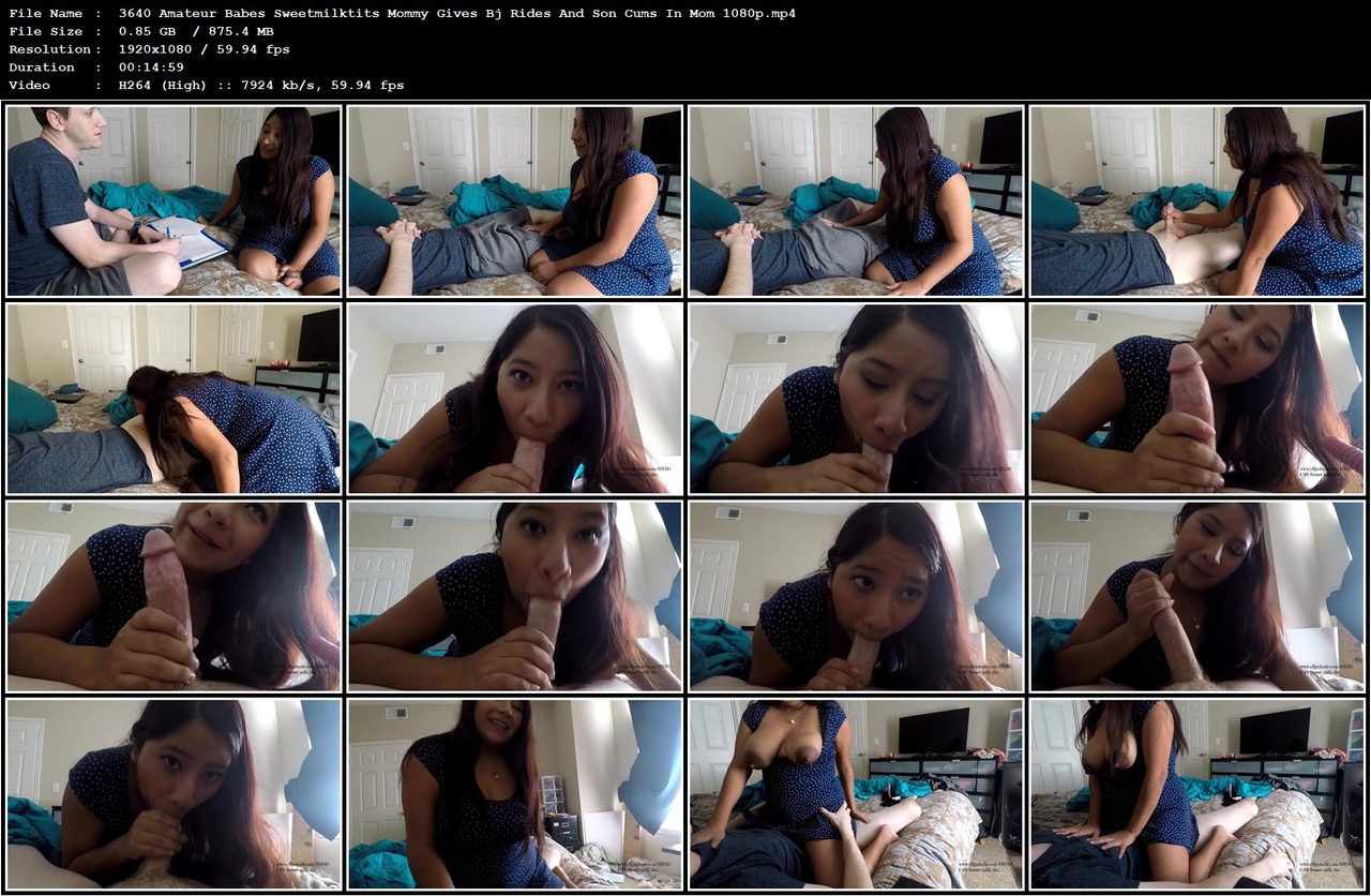 3640 Amateur Babes Sweetmilktits Mommy Gives Bj Rides And Son Cums In Mom 1080p mp4