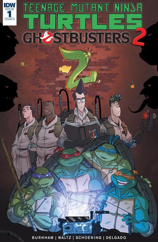 Teenage Mutant Ninja Turtles - Ghostbusters II #1-5 (2017) Complete