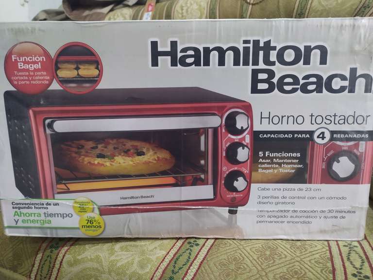 Bodega Aurrera: Hamilton Beach Horno 9L 
