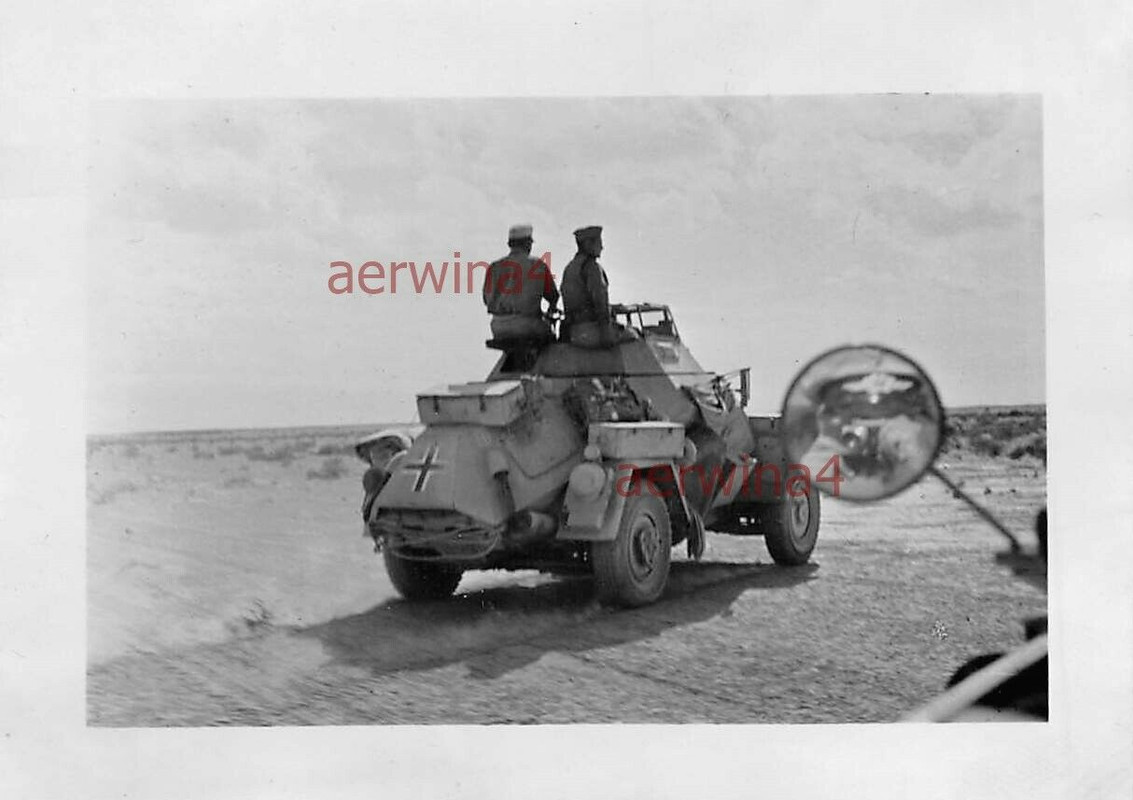 Deutscher Panzerspäwagen Sd.Kfz.221 Afrikakorps Sollum-Front Ägypten