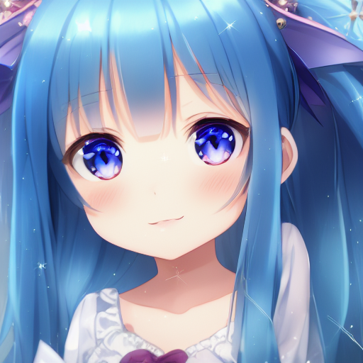 00370-711438943-DATE_ A_LIVE, 7yo little girl, exquisite anime  palace_bedroom, Full_body, blue_hair