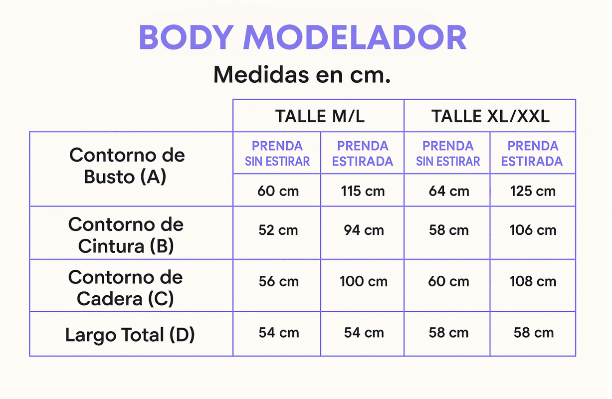 Body modelador