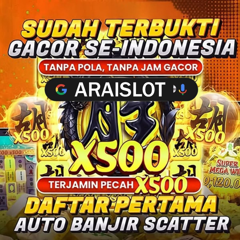 ARAISLOT – Bukan Sekadar Slot, Ini Arena Adu Nyali & Keberuntungan!