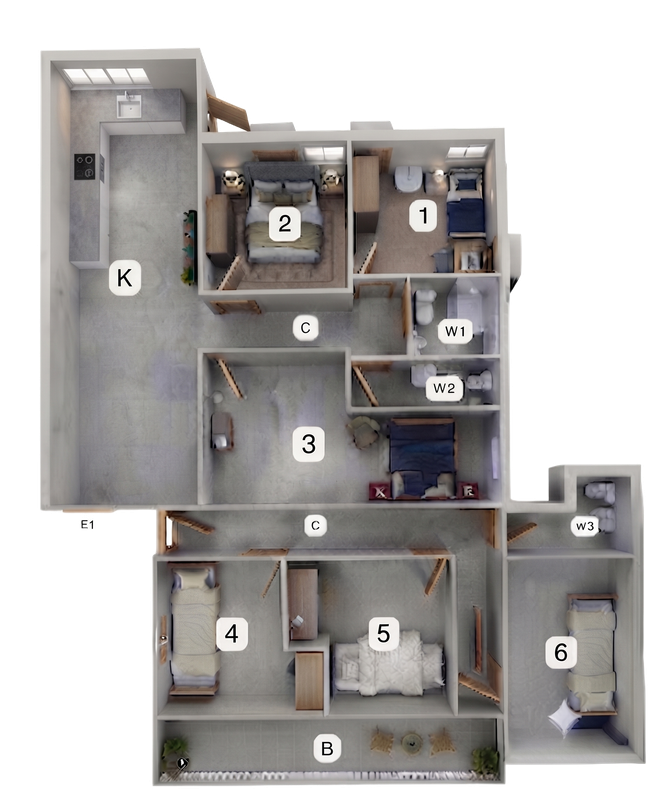 Room 3A Floor Plan