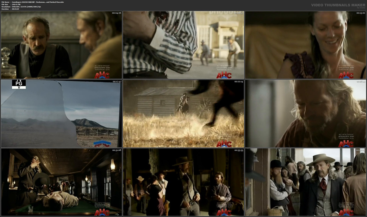 Gunslingers S01E04 Wild Bill - Marksman... and Marked Man.mkv