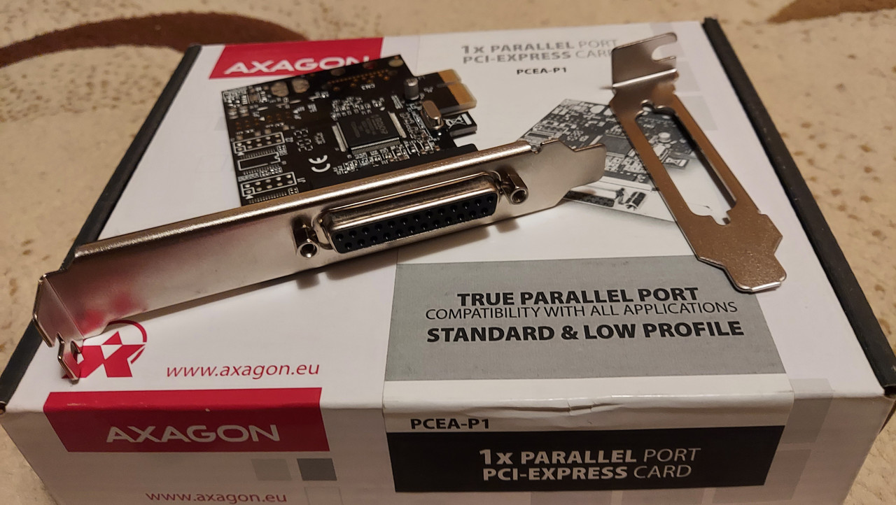 1 adaptor pci parallel