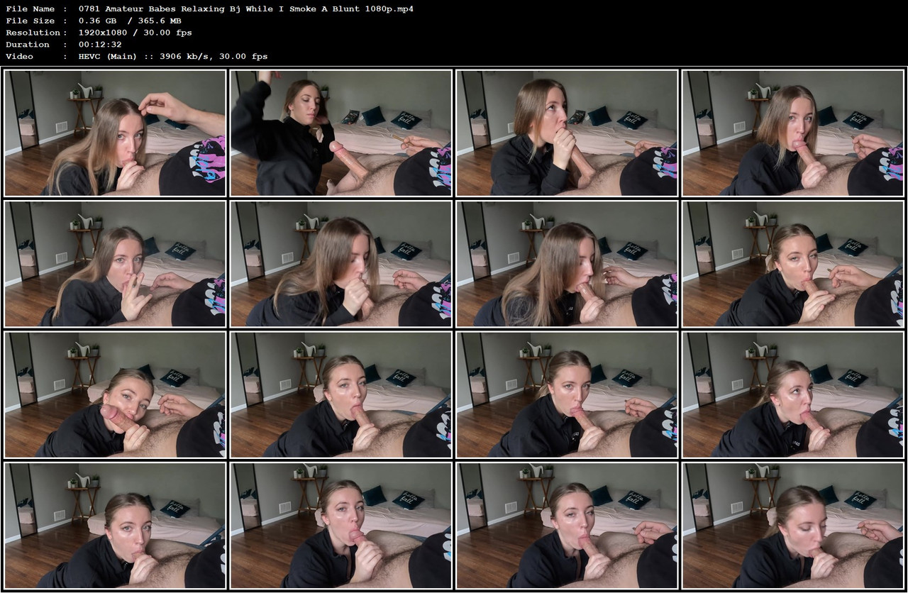 0781 Amateur Babes Relaxing Bj While I Smoke A Blunt 1080p mp4