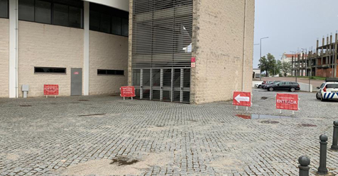 ELVAS/COVID-19: CENTRO DE RASTREIO MÓVEL “DRIVE THRU” INSTALADO NO COLISEU COMENDADOR RONDÃO ALMEIDA
