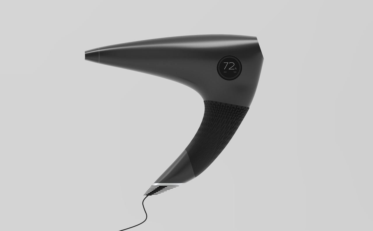 Hair Dryer Concept — Product Design by RenForm Stockholm Design Studio, image 3