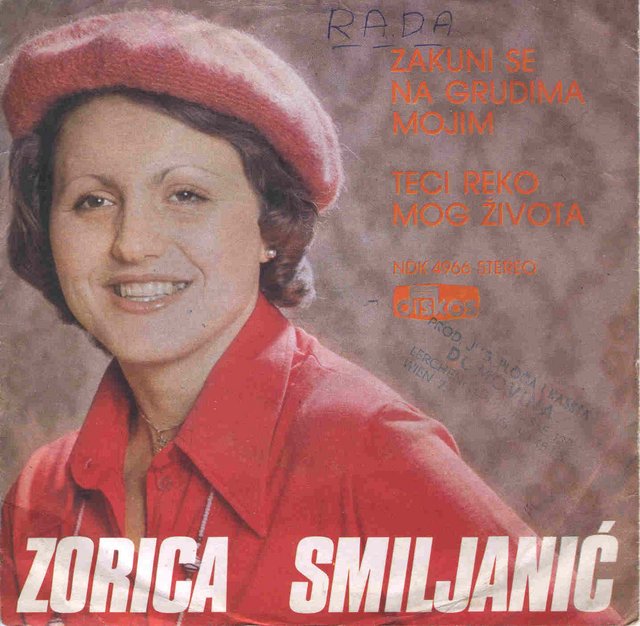 Ljubica Jestrovic Buba - 1980.11.06.1980 Ljubica-Jestrovic-Buba-prednja