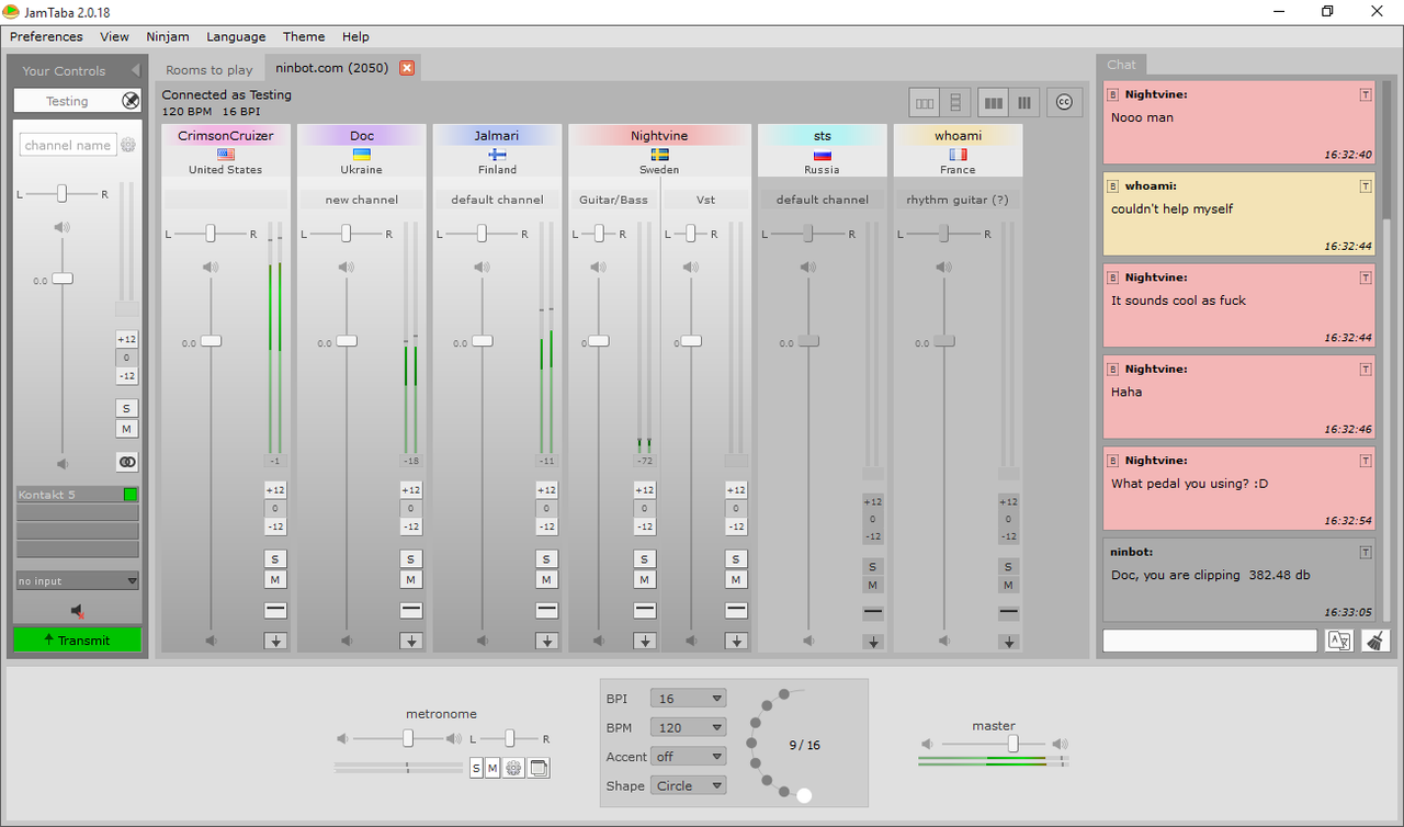 Jamtaba_2_0_18_jamming