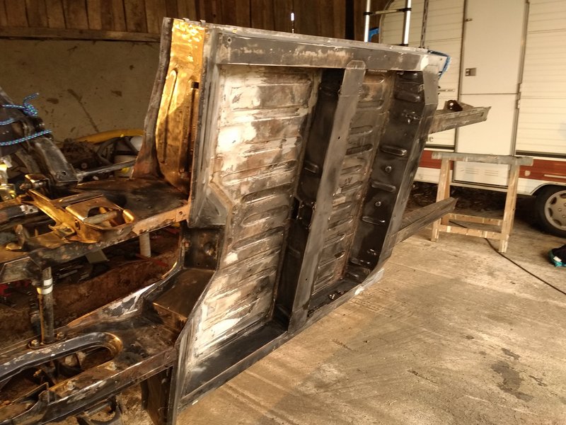 plancher avant peinture