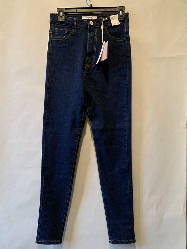 TESORO COLLECTION SKINNY WOMENS JEANS DARK DENIM SIZE 9 NWT | MDG Sales, LLC