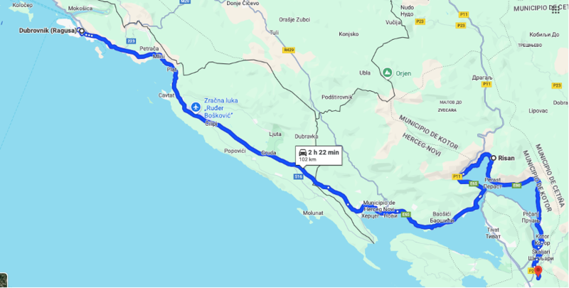Balcanes - Apulia - Blogs de Europa - Traslado a Montenegro. Parada en Risan y llegada a Kotor. (3)