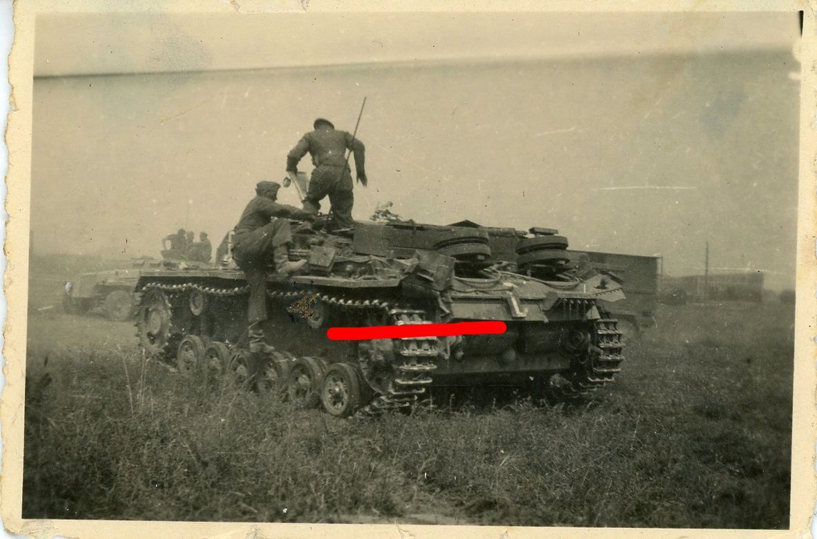 Panzer III Tank Kämpfe Russland Foto