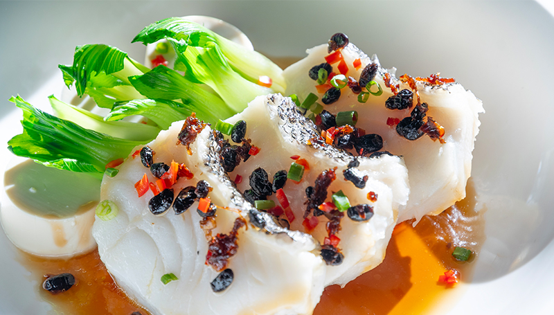 Experience Culinary Excellence with Wah Lok Dish of the Month Steamed French Snow Fish with Black Bean Sauce