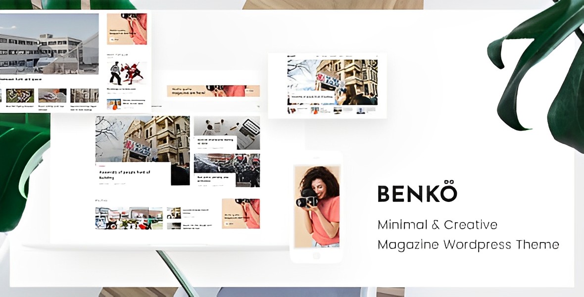 Benko – Creative Magazine WordPress Theme
