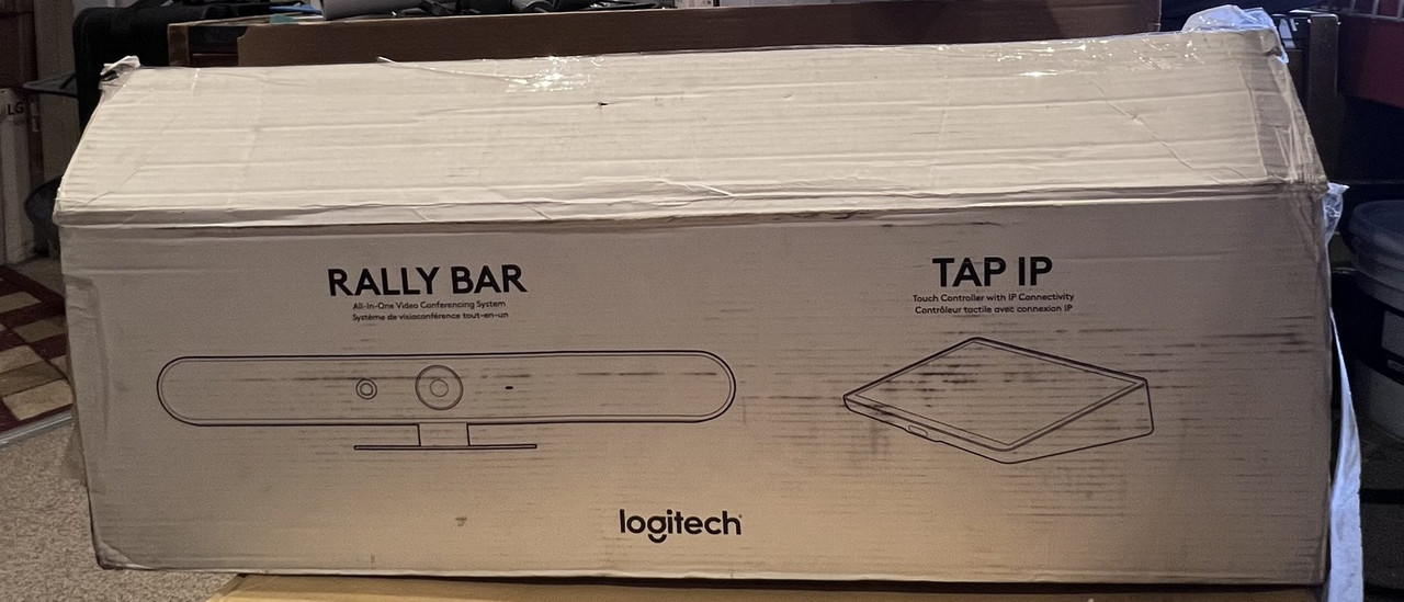 LOGITECH 991-000419 LOGITECH RALLY BAR AND TAP IP VIDEO CONFERENCING KIT