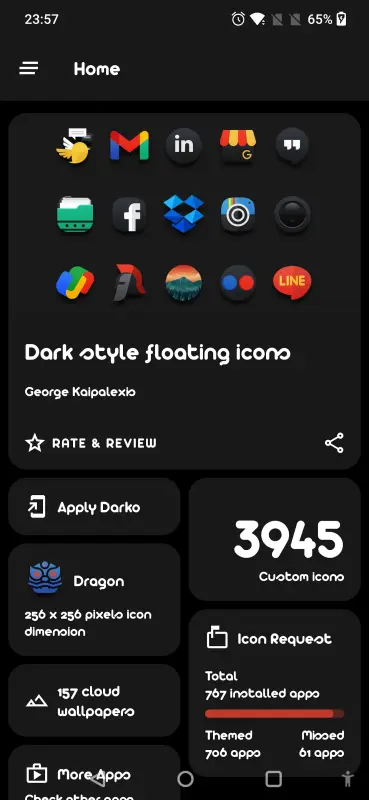 Download Darko Icon Pack Mod APK