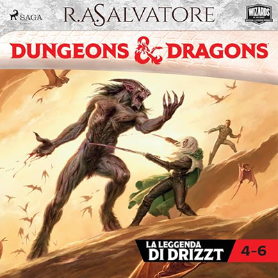 R.A. Salvatore - Dungeons & Dragons - Trilogia delle terre perdute꞉ The Dark Elf Trilogy (2024) (mp3 - 128 kbps)