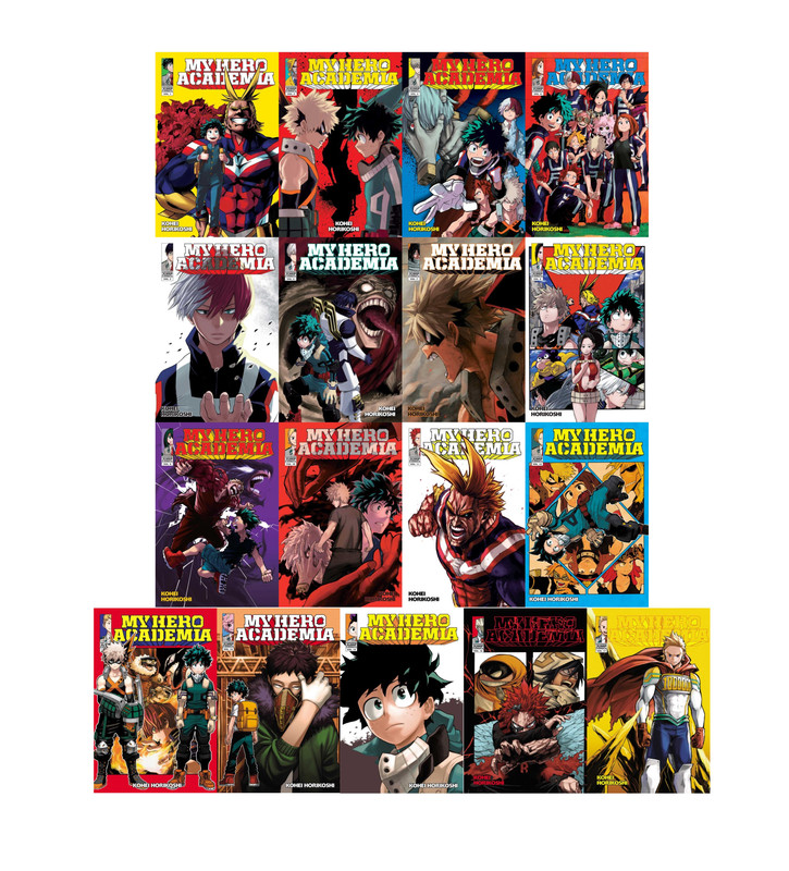 My Hero Academia Volume 1-10 Collection by Kohei Horikoshi