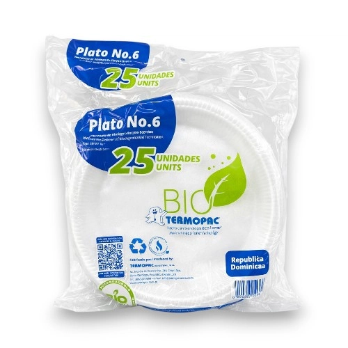 Termopac Plato Llano #6 Bio 25/1