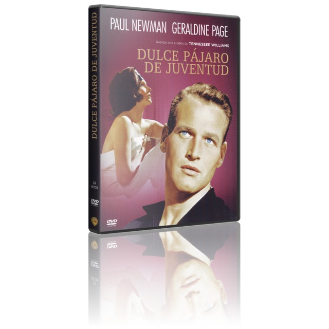 Portada - Dulce Pájaro de Juventud [DVD9 Full][Pal][Cast/Ing/Ale][Sub:Varios][Drama][1962]