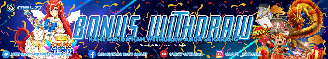 PROMOSI BONUS WITHDRAW