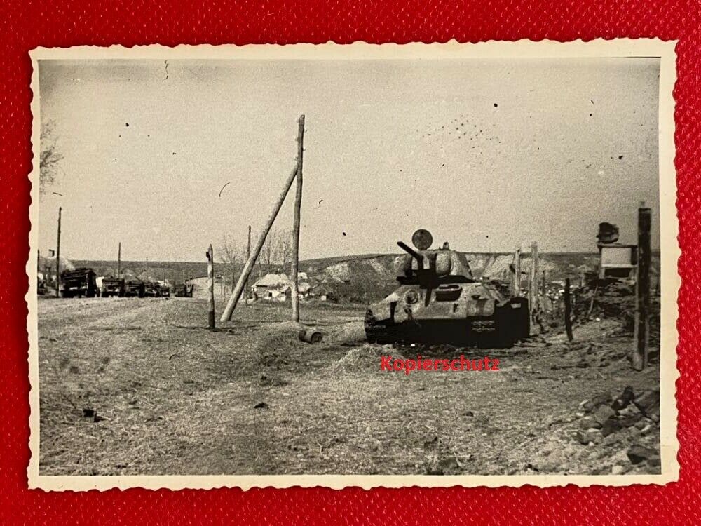 Zerstörter Russischer T-34 Panzer