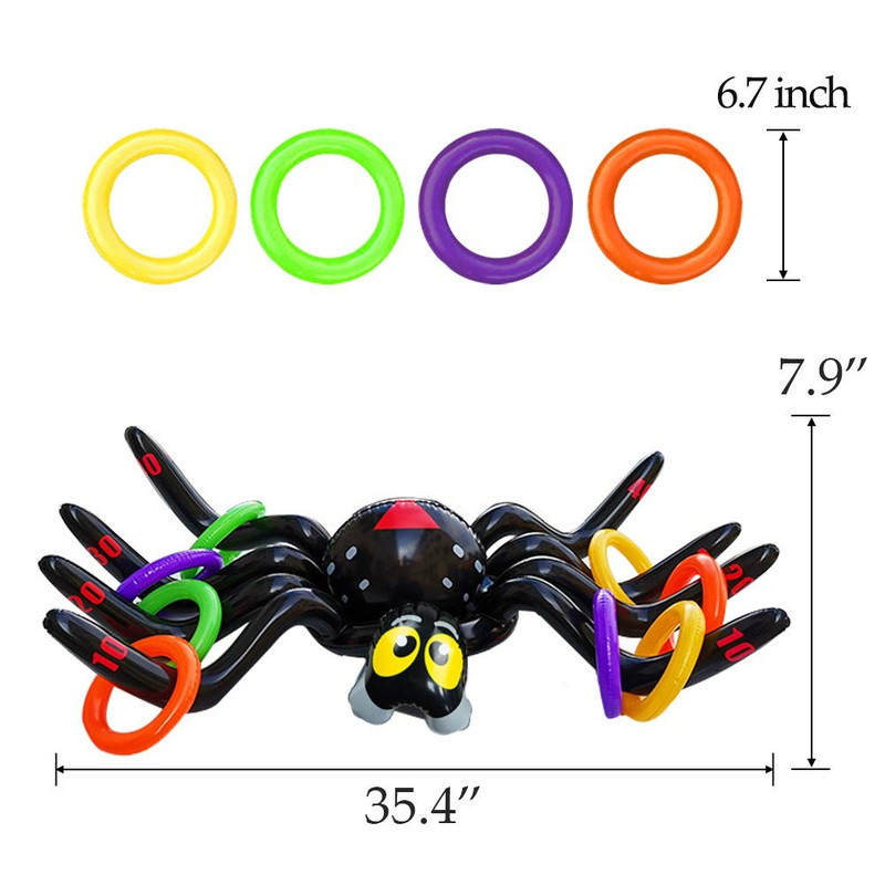 kids spider rings