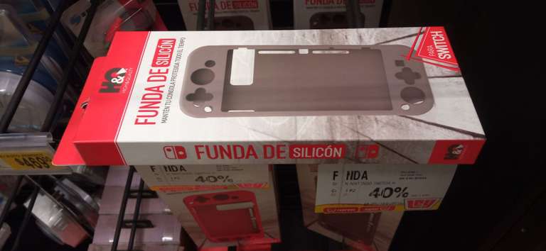 Casa Ley: Funda de silicón para Nintendo swich 
