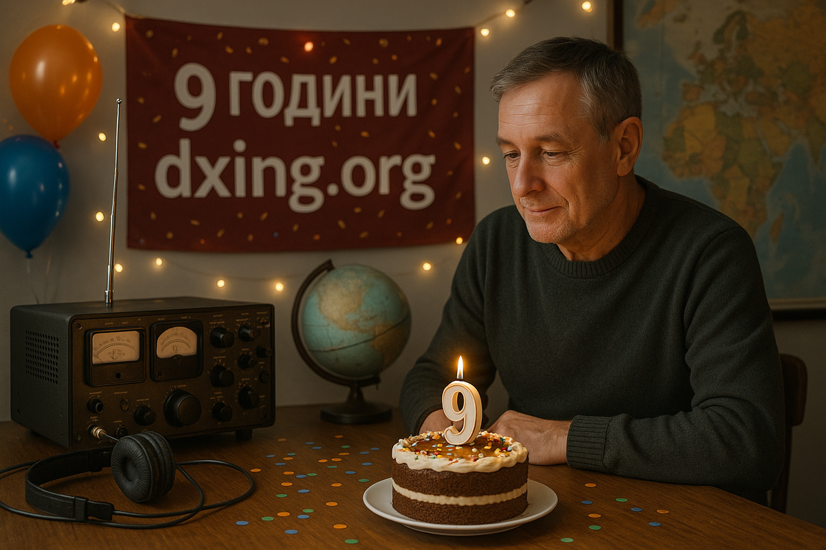 9 ГОДИНИ dxing.org Celebration